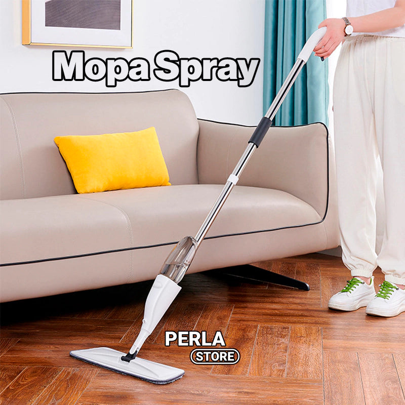 Mopa con Spray Limpiador y Fregona